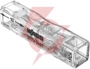Szybkozłączka przelotowa uniwersalna linka/drut 2x 0,2-4mm2 wago 2773-2401 (paczka 100szt.)