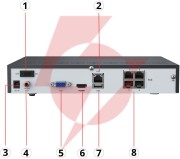 Rejestrator ip reolink nvs4 nhd 4-kanałowy