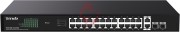 Switch poe tenda teg1128p-24-410w