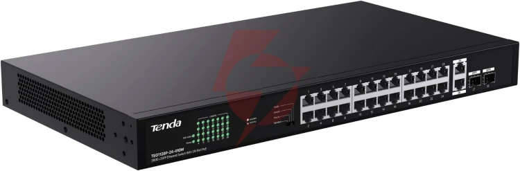 Switch poe tenda teg1128p-24-410w