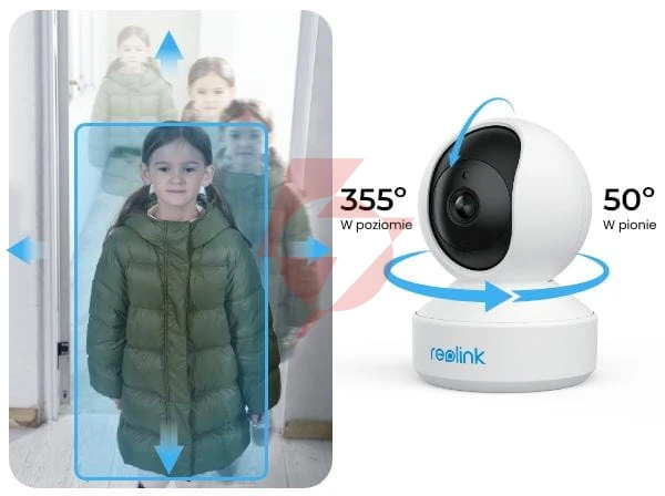 Kamera ip reolink e series e330 biała 5mp wi-fi