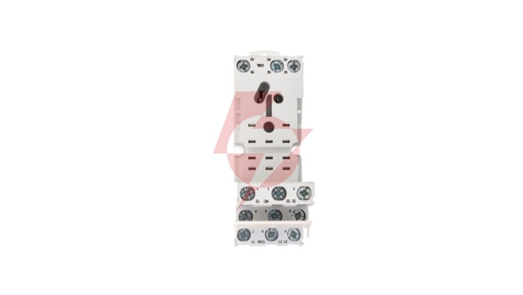 Gniazdo przekaźnika R3 3P 10A 300V AC GZM3-SZARE 857412