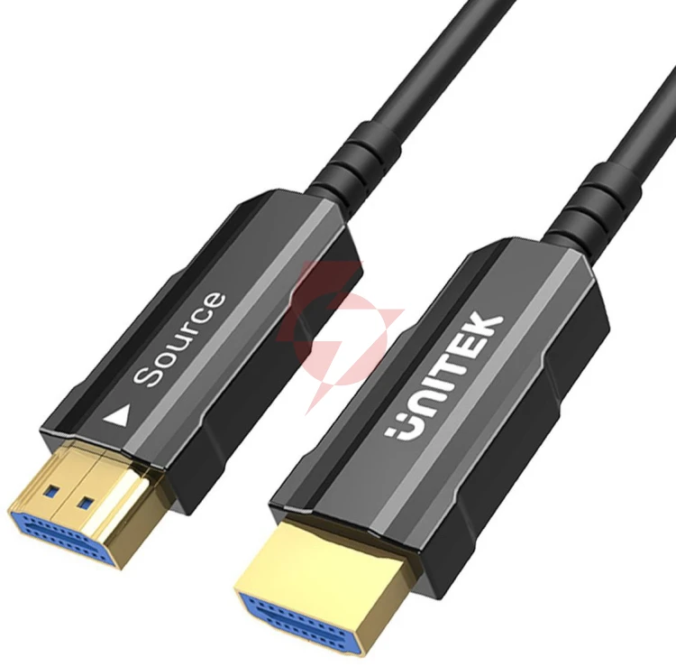 Unitek kabel optyczny hdmi 2.0 aoc 4k 60hz 20 m
