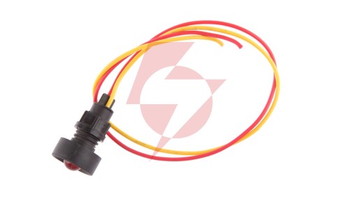 Lampka sygnalizacyjna 10mm czerwona 12-24V AC/DC KLP 10R/24V 84410001