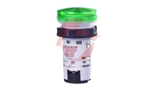 Lampka sygnalizacyjna 22mm zielona 230V AC/DC XB7EV63P (bez żarówki)