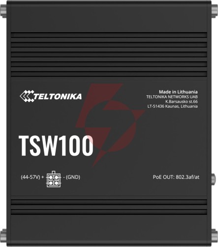 Teltonika tsw100 switch przemysłowy poe (tsw100010000)