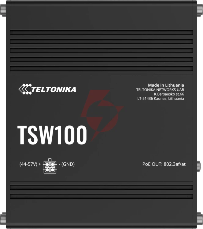Teltonika tsw100 switch przemysłowy poe (tsw100010000)