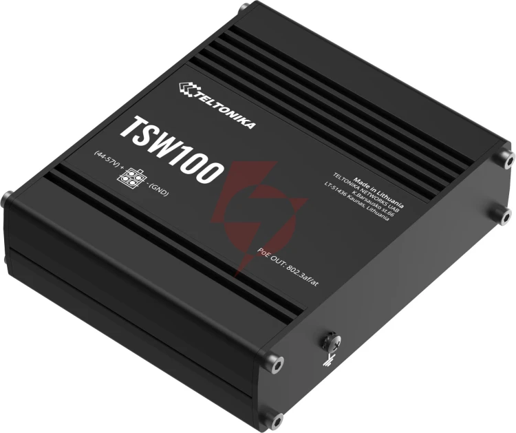 Teltonika tsw100 switch przemysłowy poe (tsw100010000)