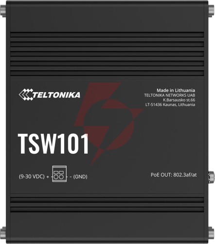 Teltonika tsw101 switch przemysłowy poe+ (tsw101000000)