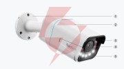 Kamera ip reolink p430 poe 8mp 5x zoom biała