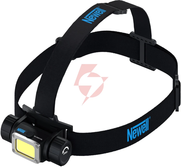 Latarka czołowa newell hl1000cob usb-c