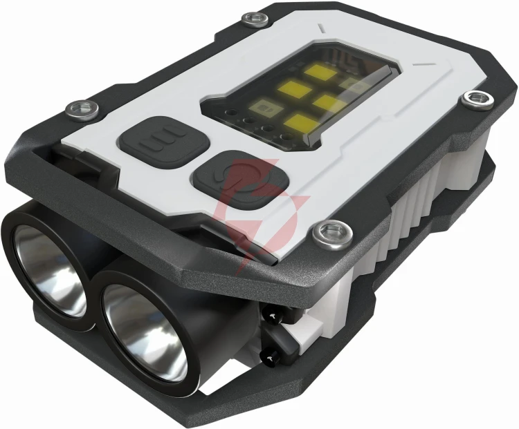 Latarka led newell edc nyks solid - biała