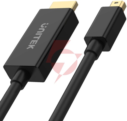 Unitek adapter minidp na hdmi 4k 30hz kabel 2m