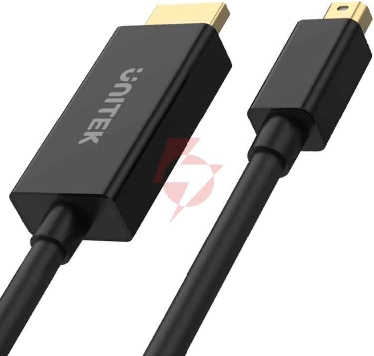 Unitek adapter minidp na hdmi 4k 30hz kabel 2m