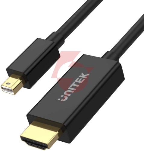 Unitek adapter minidp na hdmi 4k 30hz kabel 2m