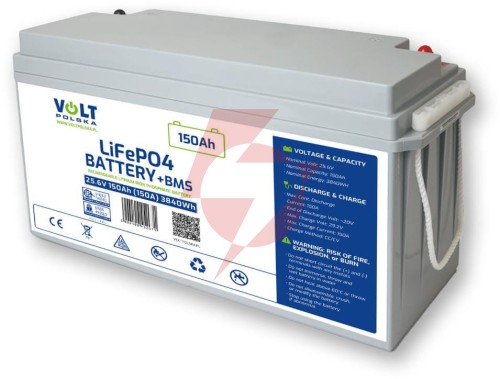 Akumulator volt polska litowo-żelazowo-fosforanowy lifepo4 25,6v 150ah 150a