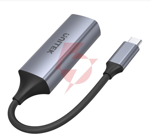 Adapter usb unitek usb-c 3.1 gen 1 - rj45 1000 mbps