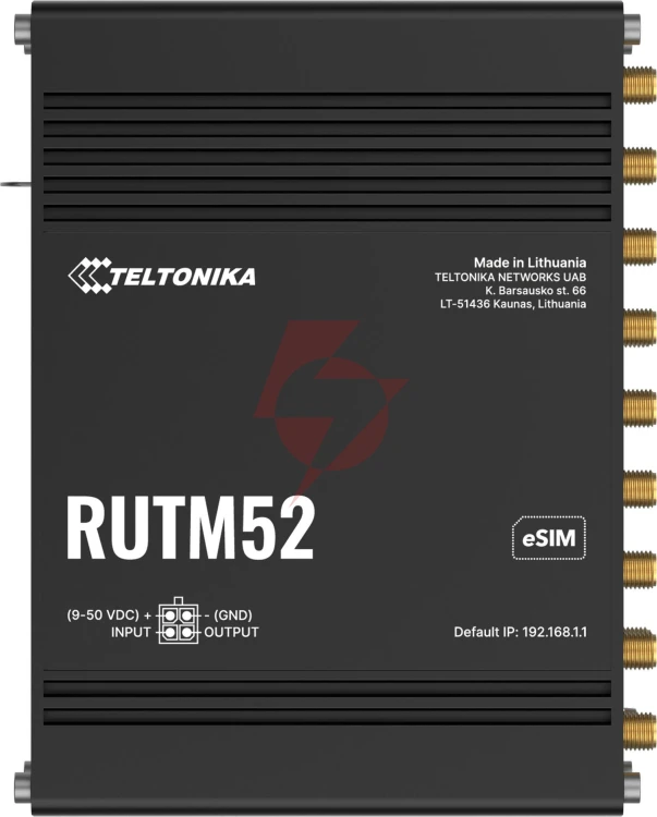 Teltonika rutm52 router przemysłowy 5g (rutm52100000)
