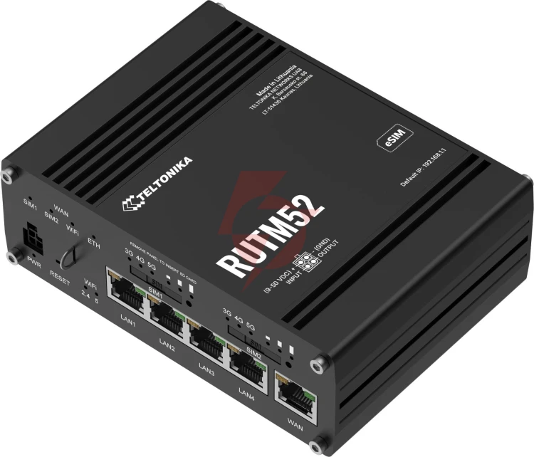 Teltonika rutm52 router przemysłowy 5g (rutm52100000)