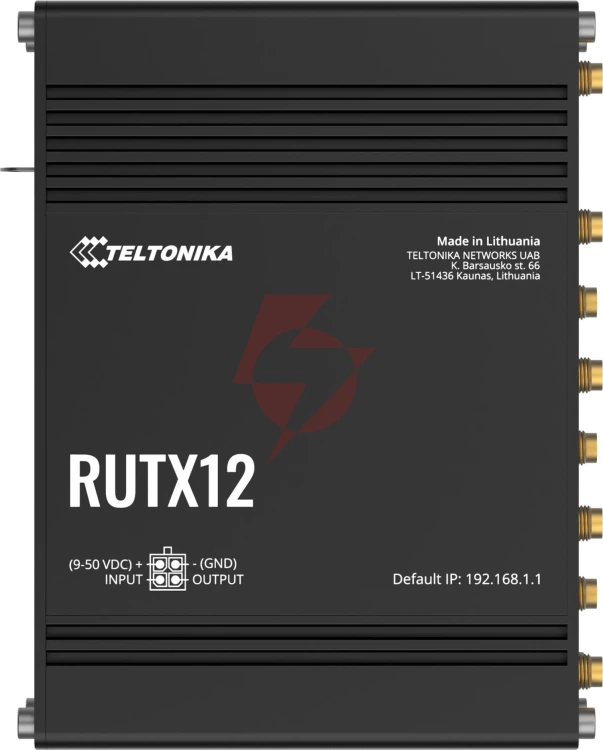 Teltonika rutx12 router przemysłowy 4g / lte (rutx12000000)