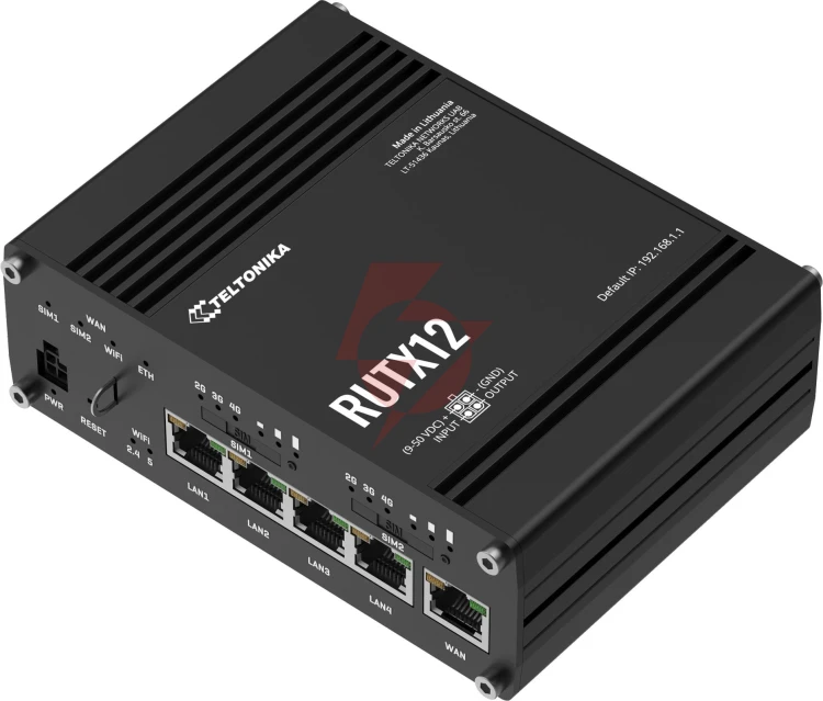 Teltonika rutx12 router przemysłowy 4g / lte (rutx12000000)