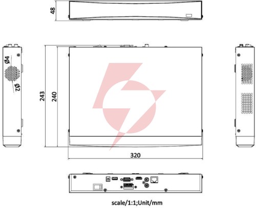 Rejestrator ip hikvision ds-7608nxi-k1 d alarm4+1 pl
