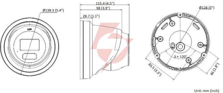 Kamera ip hikvision ds-2cd2366g2h-iu 2.8mm ef black pl