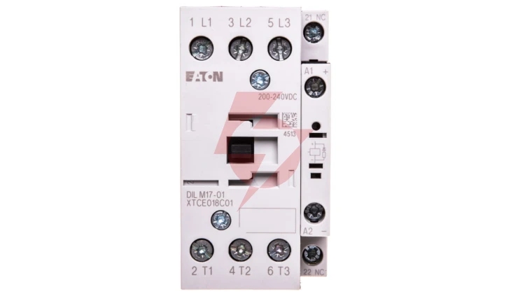 Stycznik mocy 18A 3P 200-240V DC 0Z 1R DILM17-01(RDC240) 277053