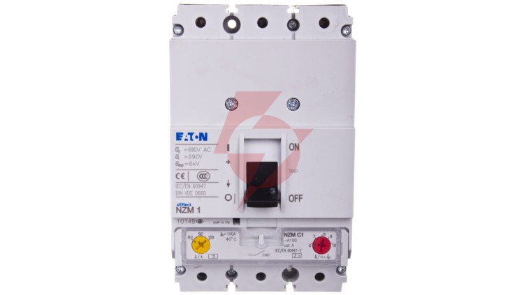 Wyłącznik mocy 100A 3P 36kA NZMC1-A100 271396