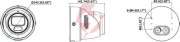 Kamera ip hikvision ds-2cd2h87g3-lizs2uy/srb(2.8-12mm)