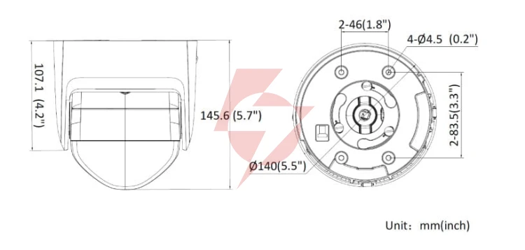 Kamera ip hikvision ds-2cd2367g2p-lsu/sl 2.8mm c pl