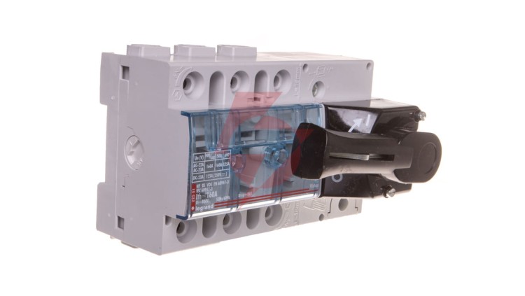 Rozłącznik izolacyjny 3P 160A VISTOP /napęd czołowy czerwony/ 022551