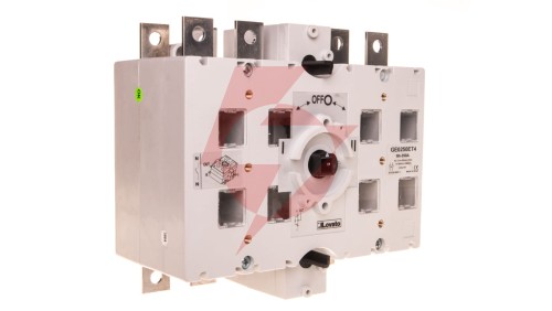 Rozłącznik izolacyjny I-0-II 4P 250A GE0250ET4