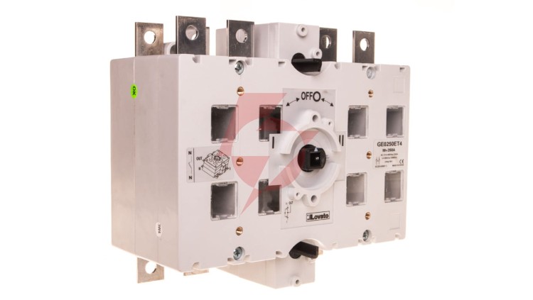 Rozłącznik izolacyjny I-0-II 4P 250A GE0250ET4