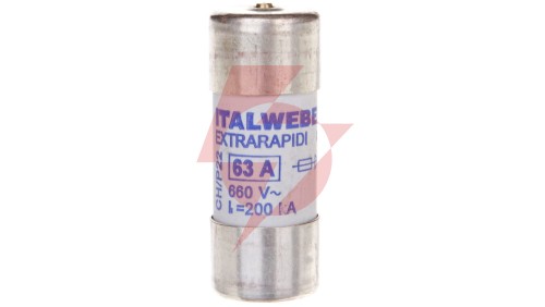 Wkładka bezpiecznikowa cylindryczna 22x58mm 63A aR 690V CH-S22UQ 002645121