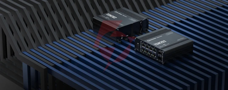 Teltonika tsw202 switch przemysłowy zarządzalny 8xfe 2xsfp poe+ (tsw202000000) din