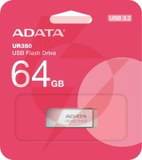 Adata pendrive ur350 64gb usb3.2 gen1 metal brązowy