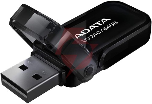 Adata pendrive uv240 64gb usb 2.0 czarny