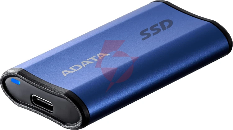 Adata dysk zewnętrzny ssd se880 1tb usb3.2a/c gen2x2 niebieski