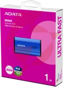 Adata dysk zewnętrzny ssd se880 1tb usb3.2a/c gen2x2 niebieski