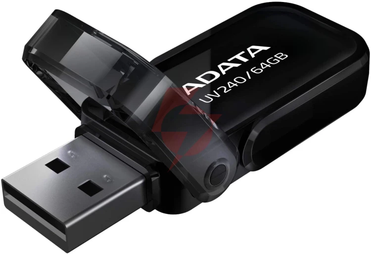 Adata pendrive uv240 32gb usb2.0 black
