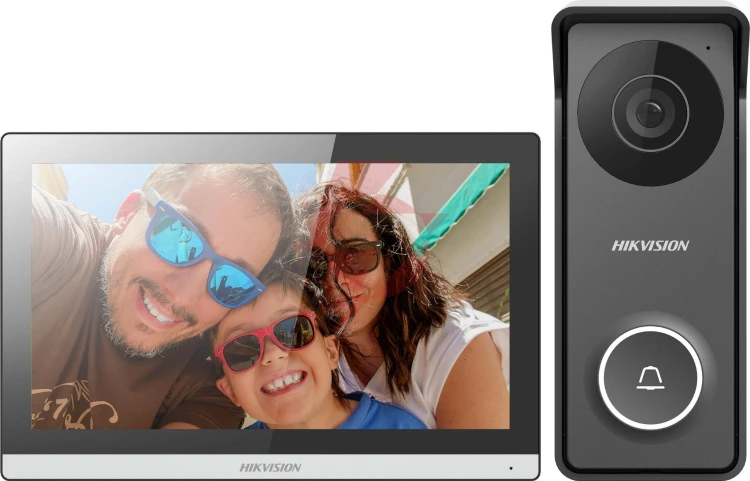 Zestaw wideodomofonowy hikvision hybrid hd ds-kis313-p(b)