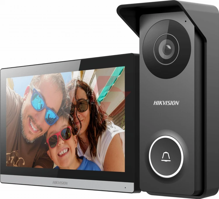 Zestaw wideodomofonowy hikvision hybrid hd ds-kis313-p(b)