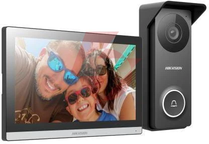 Zestaw wideodomofonowy hikvision hybrid hd ds-kis313-p(b)