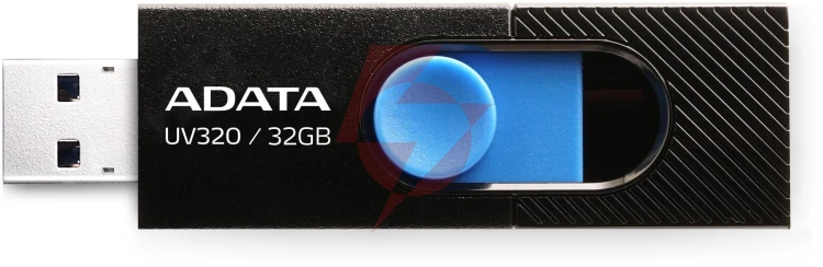 Adata pendrive uv320 32gb usb 3.2 gen1 czarno-niebieski
