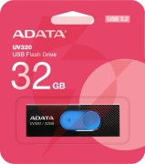 Adata pendrive uv320 32gb usb 3.2 gen1 czarno-niebieski