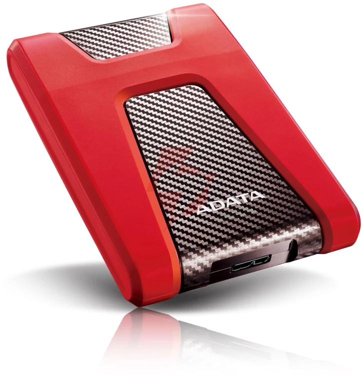 Adata dashdrive durable hd650 1tb 2.5'' usb3.0 czerwony