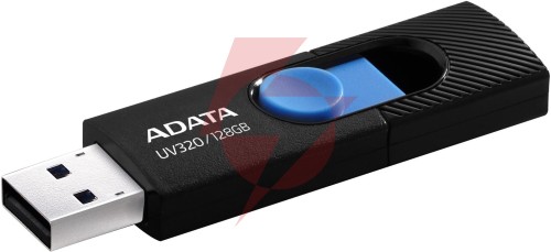 Adata pendrive uv320 128g usb 3.2 gen1 czarno-niebieski