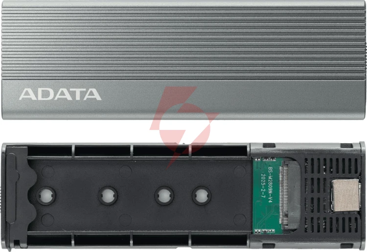 Adata obudowa zewnętrzna ssd m.2 ec680 usb3.2c 10gbps