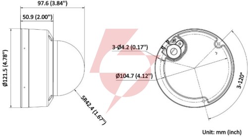 Kamera ip hikvision ds-2cd2183g2-lis2u 2.8mm black pl